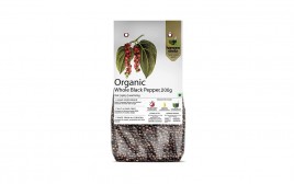 Hamam Dasta Organic Whole Black Pepper   Pack  200 grams
